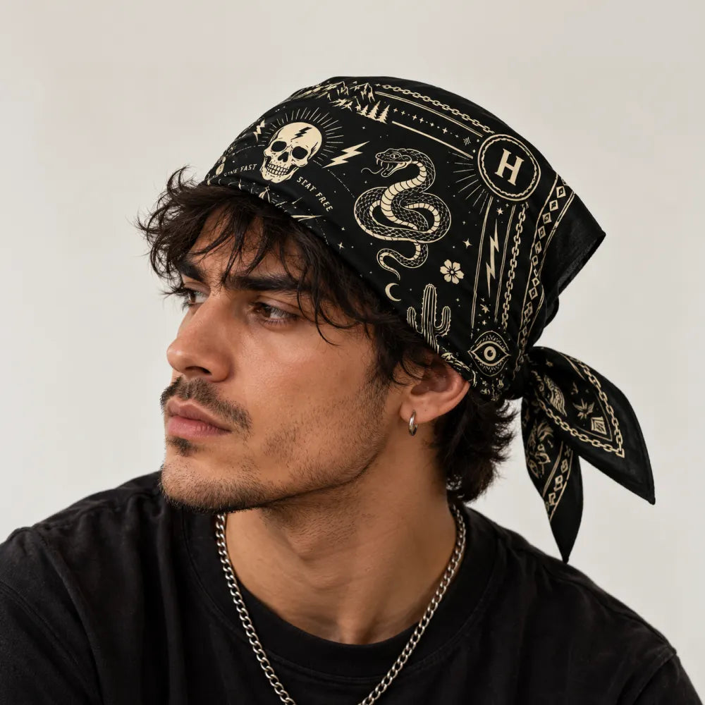 The WHAM Bandana Collection - Live Fast