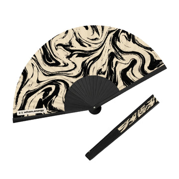 Handfan 03 - Suminagashi